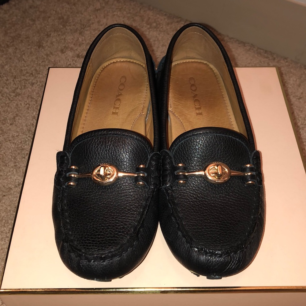 Coach Arlene Loafer - Size 6.5 - Black